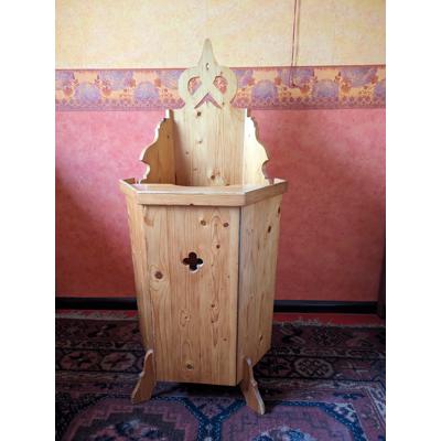 Vurehouden handgemaakte kinderstoel