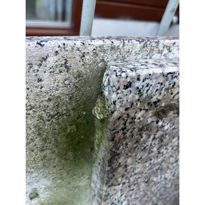 Granieten platen van aanrecht voor bv buitenkeuken