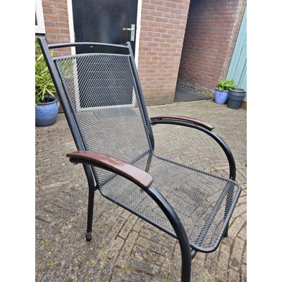 Tuinset tafel en 4 stoelen