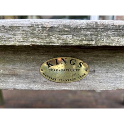 Teakhouten tuintafel goede staat