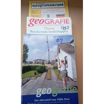 Geografie en Geografie educatief 1977 tot 2009, meeste jaargangen compleet.