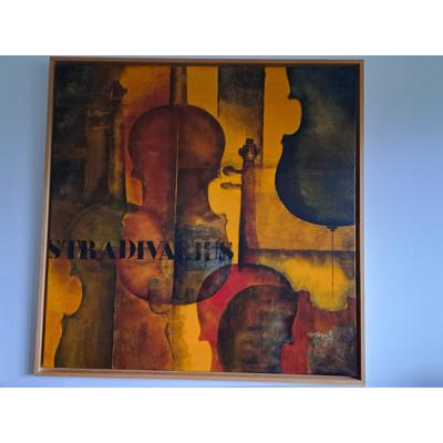 Schilderij Stradivarius van Marie Louise Oudkerk