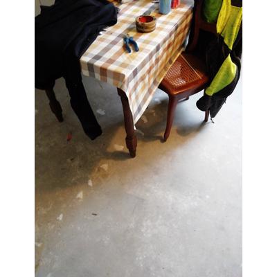 Salontafel en  vintage eethoek