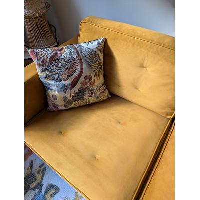 Velours Oker gele 2,5 zits