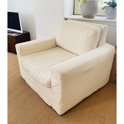 Relaxfauteuil – stevig frame, opnieuw te bekleden