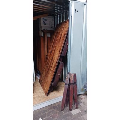 Houten koloniale tafel