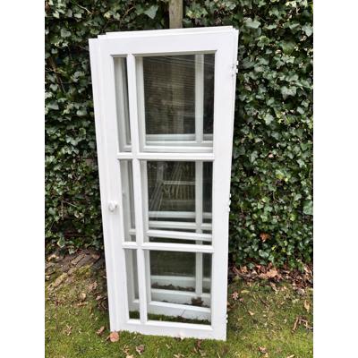 8 kast deurtjes met glas erin