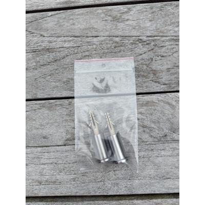 Handdoekhaakje RVS 2 stuks