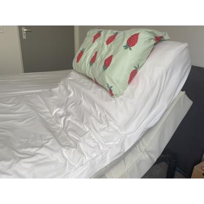 Pullman Elektrisch 1 persoons Bed Hoofeind incl Auping Matras.