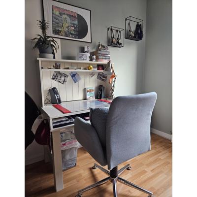 Bureaustoel van stof