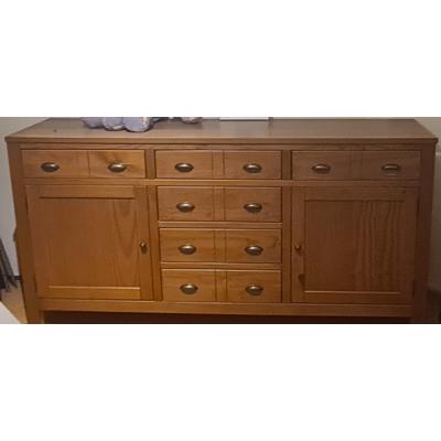 Oud grenen dressoir