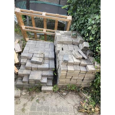 Klinkers - blauw en grijs