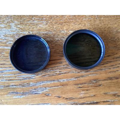 Polarisatiefilters twee stuks