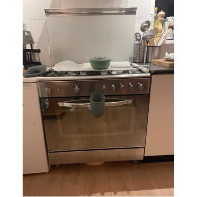 5-pits gasfornuis met oven