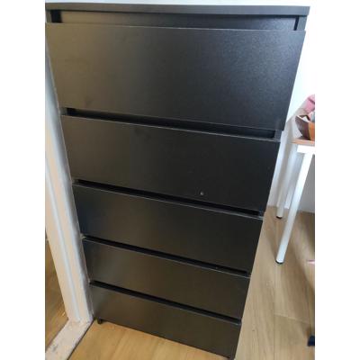 SPOED zwarte ladekast