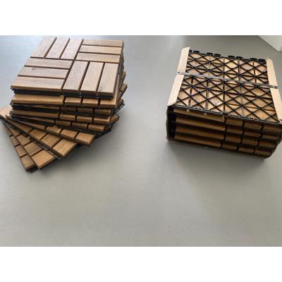 Runnen van Ikea voor aanleg terras in tuin on balkon