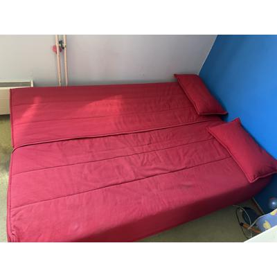 Tweepersoons slaapbank met hoes