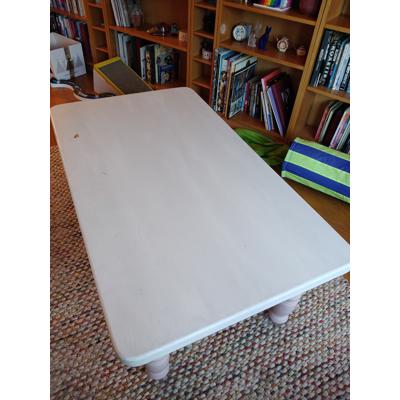Houten salontafel (70cm x 120cm) met lade