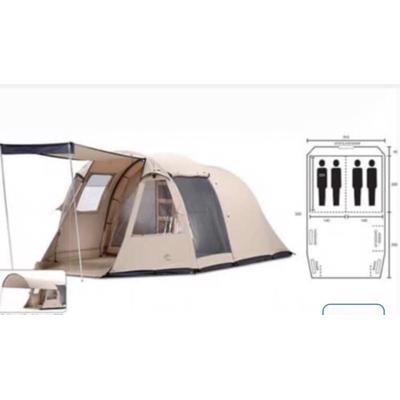 Katoenen 4 persoonstent