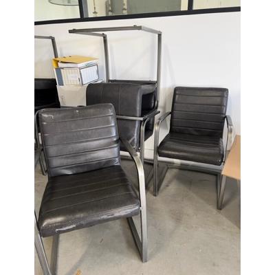 10 eetkamer/kantoorstoelen