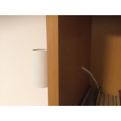 Boekenkasten Billy oranje/bruine kleur, gebruikt