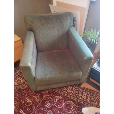 Groene fauteuil