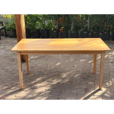 Massief beukenhouten eetkamertafel