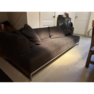 3 zitsbank zwart B&B italia