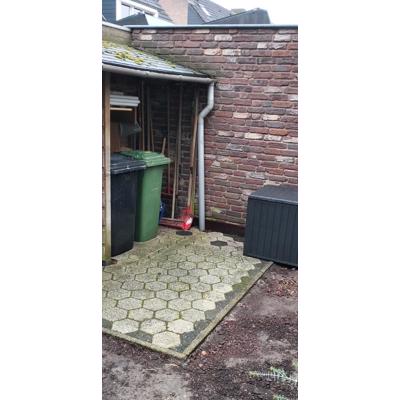 Zeshoekige tegels 24x21x8 ongeveer 100 stuks