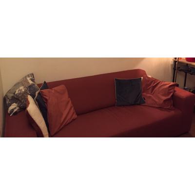 Oudroze 3 persoonsbank