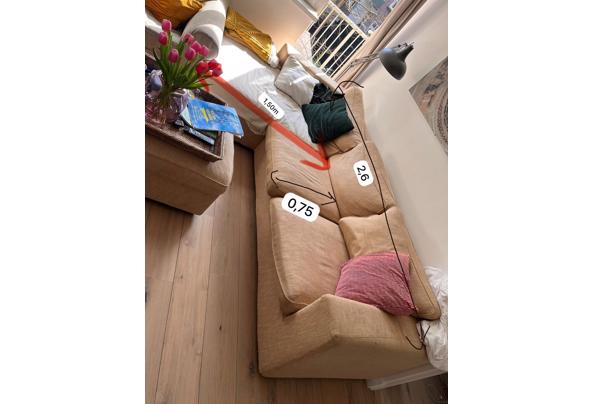 Zandkleurige hoekbank - 42fae495-0a45-4666-a941-8268b84c3f57