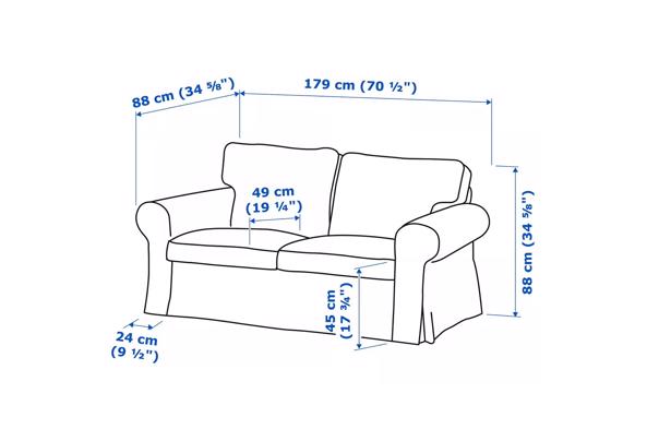 Tweezits bank IKEA Ektorp - IMG_6711