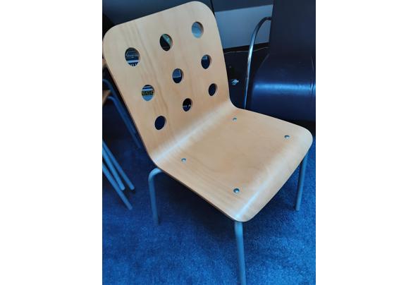 4 beuken ikea stoelen - in zeer goede staat - 20210131_144005