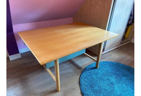 houten tafel eettafel puzzeltafel hobbytafel - tafel-1