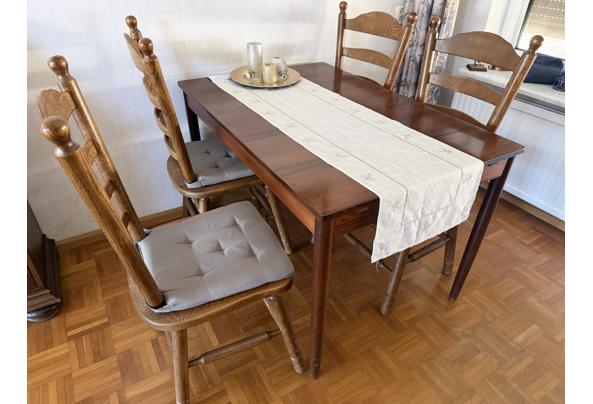 Eetkamer tafel en 4 stoelen - IMG_0912