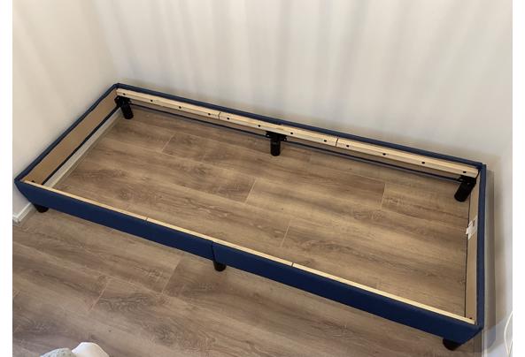VidaXL bedframe blauw 80x200 - bed1