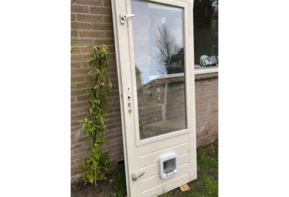 Tuindeur hardhout 211,5x83cm - image