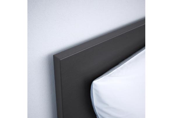 Ikea 2 persoons bed 160x200 - malm-bedonderstel-hoog-zwartbruin__0860721_pe566695_s5