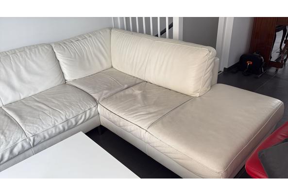 Witte leren bank - 9669d9e7-6062-4261-9d5c-1f5a280ef08d