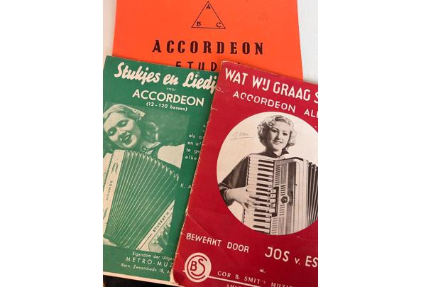 Bladmuziek accordeon - accordeon4