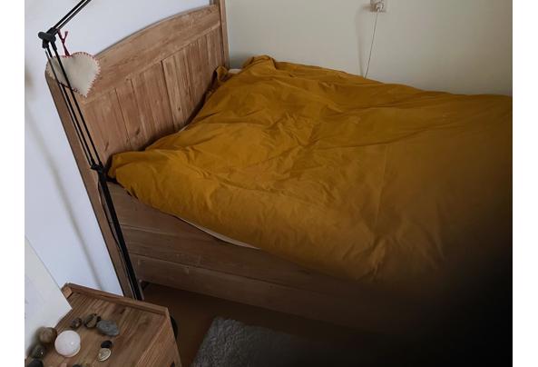 Houten ledikant 130x190, met matras  - IMG_7662