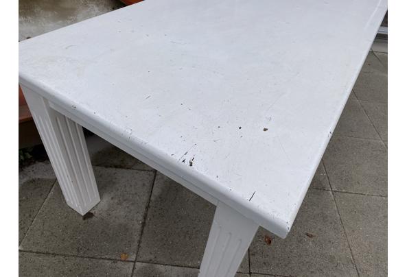 Witte robuuste tafel 223 cm lang bij 95 cm - IMG_2537-3.JPG