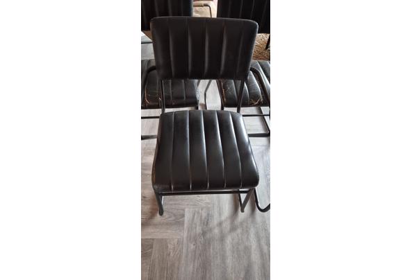 Eetkamerstoelen antraciet grijs 4x - 20260220_112209