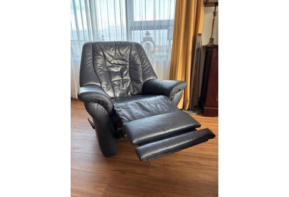 2 stuks relax fauteuil kleur blauw  relaxstoel - Relax-2