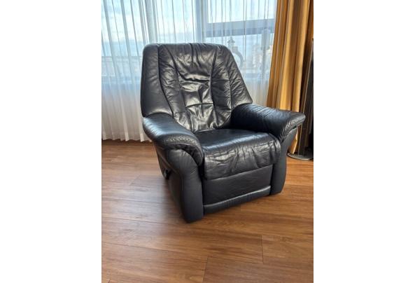 2 stuks relax fauteuil kleur blauw  relaxstoel - relax-1