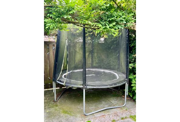 Trampoline met veiligheidsnet - PHOTO-2024-06-08-17-35-06