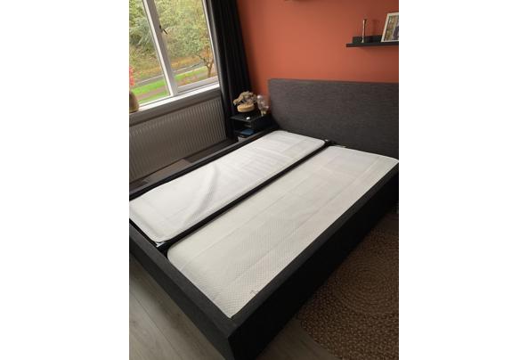 Compleet bed (ledikant) 160x210 evt incl matrassen - IMG_2557