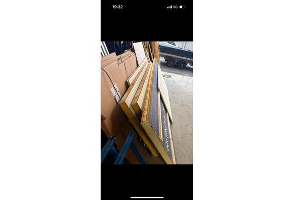 UNILIN dak platen 7 cm dik 102 cm breed verschillende lengtes  - IMG_1445