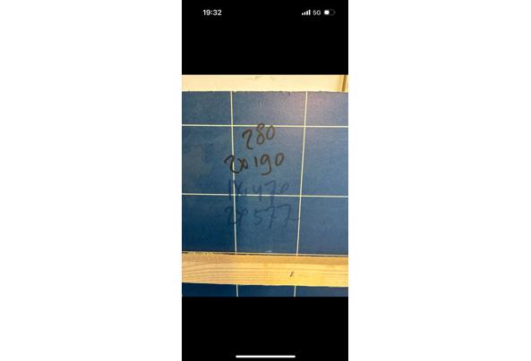 UNILIN dak platen 7 cm dik 102 cm breed verschillende lengtes  - IMG_1447