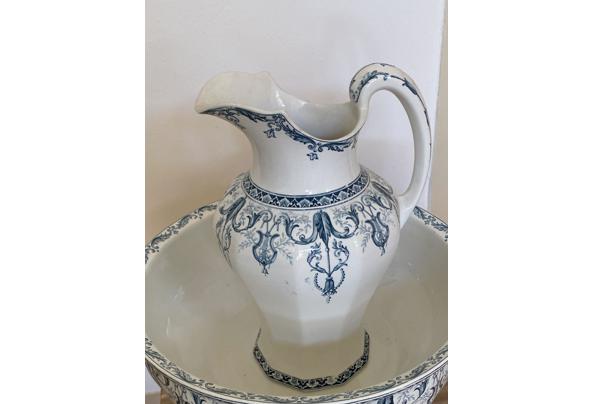 Puntgaaf origineel Regout Lampet stel - IMG_8113